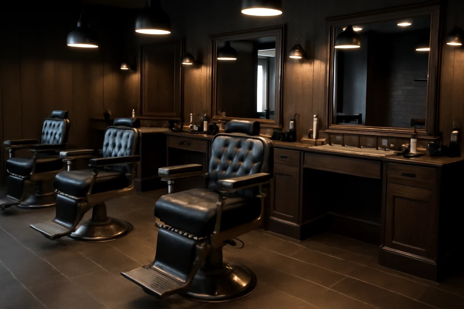 Exemplo de site para barbearia