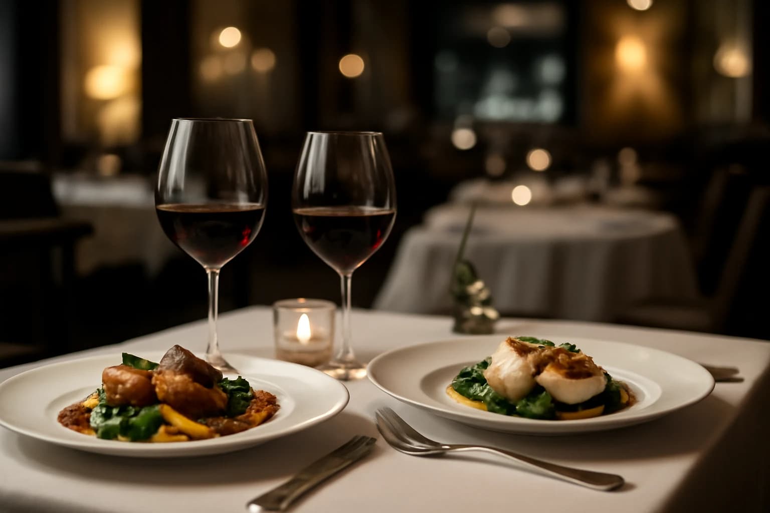 Exemplo de site para restaurante