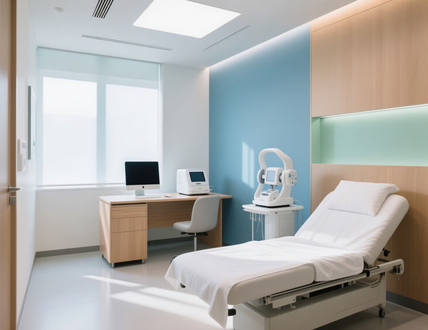 Ambiente interno moderno e confortável da Clínica VitaeMed